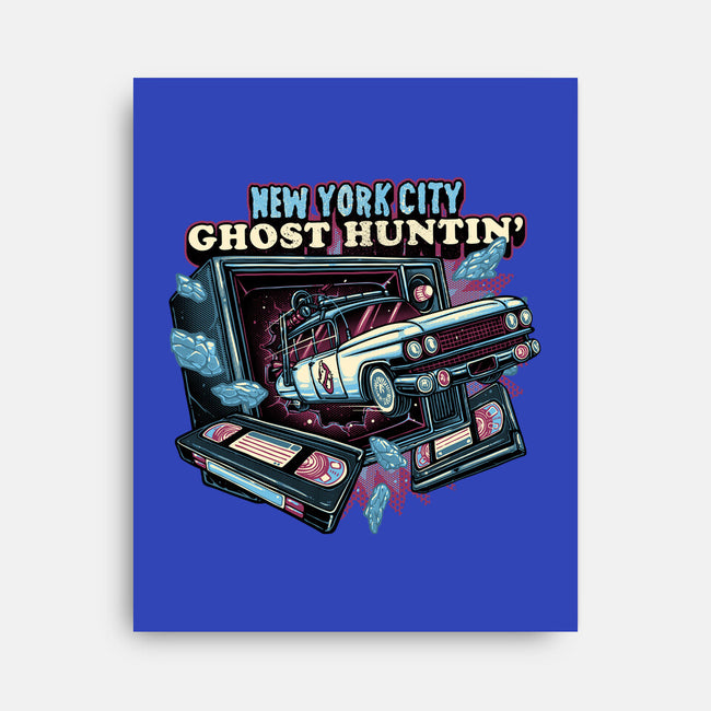 NYC Ghost Hunting-None-Stretched-Canvas-glitchygorilla