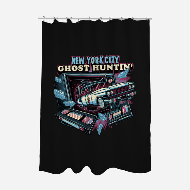 NYC Ghost Hunting-None-Polyester-Shower Curtain-glitchygorilla