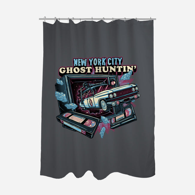 NYC Ghost Hunting-None-Polyester-Shower Curtain-glitchygorilla