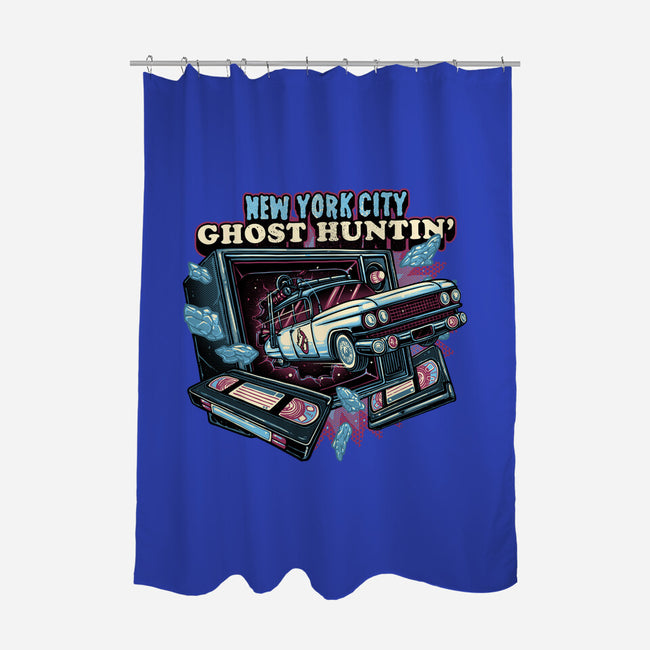 NYC Ghost Hunting-None-Polyester-Shower Curtain-glitchygorilla