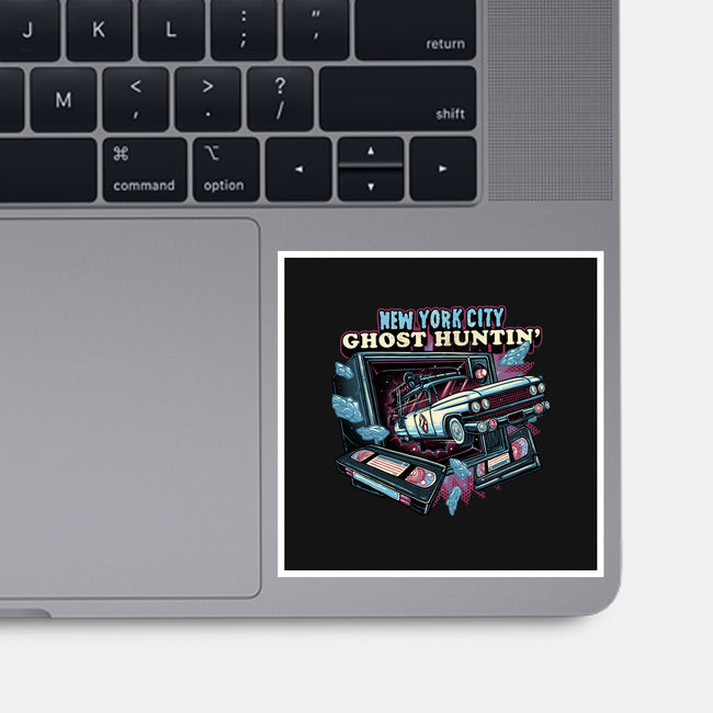 NYC Ghost Hunting-None-Glossy-Sticker-glitchygorilla