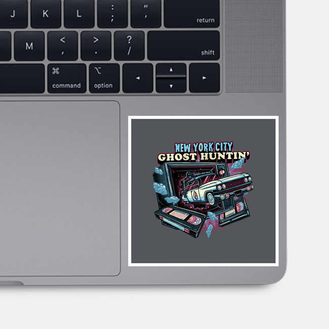 NYC Ghost Hunting-None-Glossy-Sticker-glitchygorilla