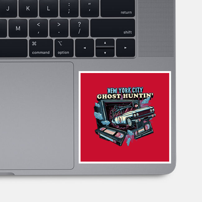 NYC Ghost Hunting-None-Glossy-Sticker-glitchygorilla