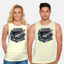 NYC Ghost Hunting-Unisex-Basic-Tank-glitchygorilla