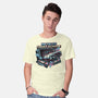 NYC Ghost Hunting-Mens-Basic-Tee-glitchygorilla