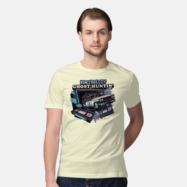 NYC Ghost Hunting-Mens-Premium-Tee-glitchygorilla