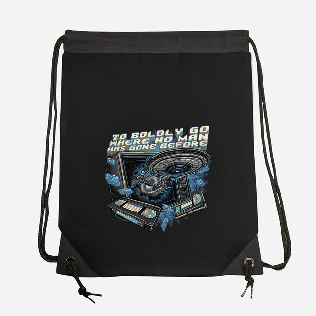 A Bold Expedition-None-Drawstring-Bag-glitchygorilla