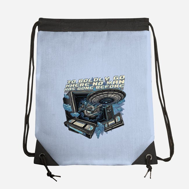 A Bold Expedition-None-Drawstring-Bag-glitchygorilla