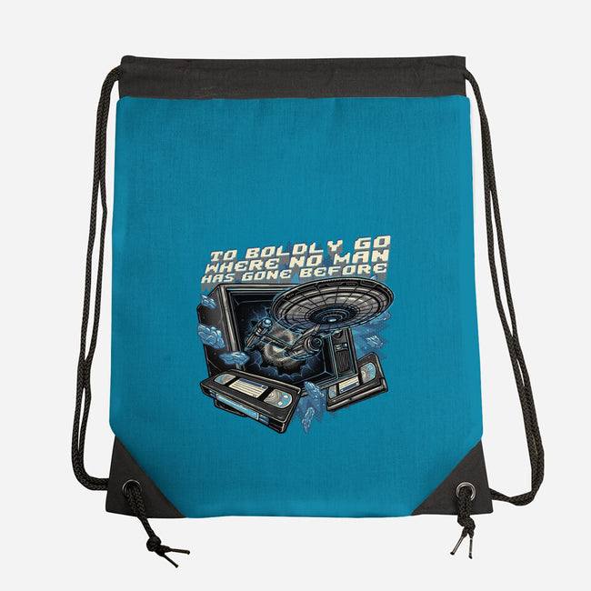 A Bold Expedition-None-Drawstring-Bag-glitchygorilla