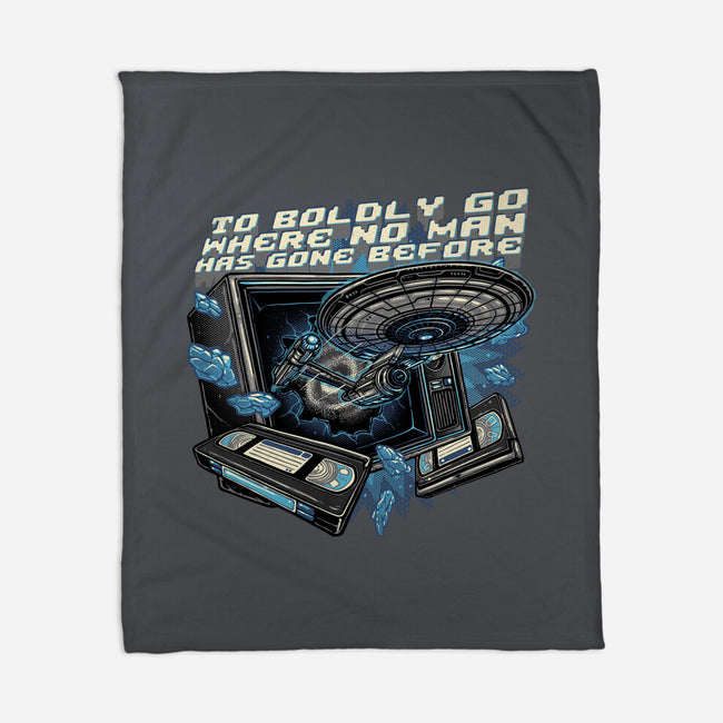 A Bold Expedition-None-Fleece-Blanket-glitchygorilla