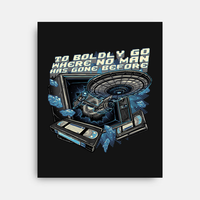 A Bold Expedition-None-Stretched-Canvas-glitchygorilla