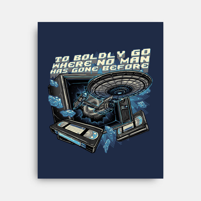 A Bold Expedition-None-Stretched-Canvas-glitchygorilla