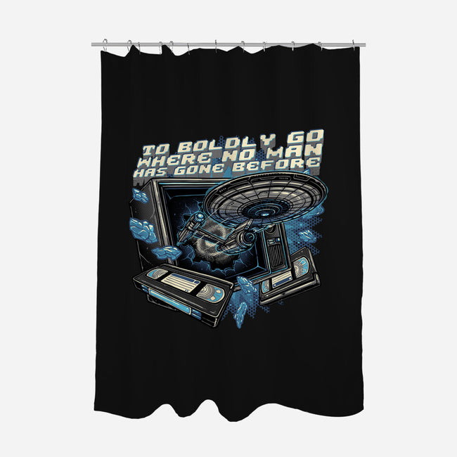 A Bold Expedition-None-Polyester-Shower Curtain-glitchygorilla