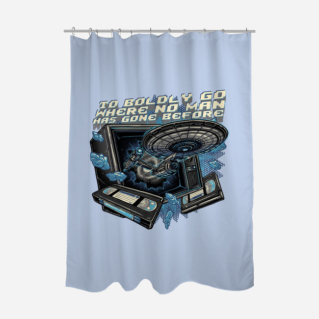 A Bold Expedition-None-Polyester-Shower Curtain-glitchygorilla