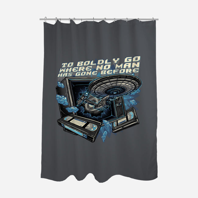 A Bold Expedition-None-Polyester-Shower Curtain-glitchygorilla