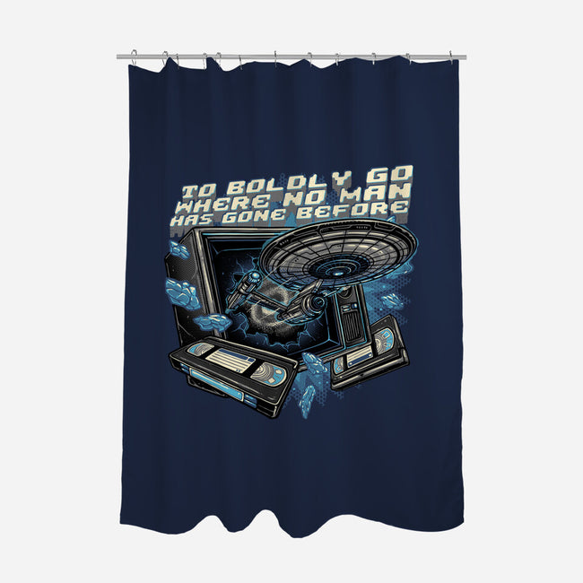 A Bold Expedition-None-Polyester-Shower Curtain-glitchygorilla