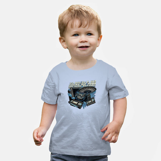 A Bold Expedition-Baby-Basic-Tee-glitchygorilla