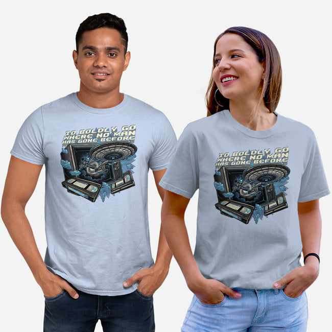 A Bold Expedition-Unisex-Basic-Tee-glitchygorilla