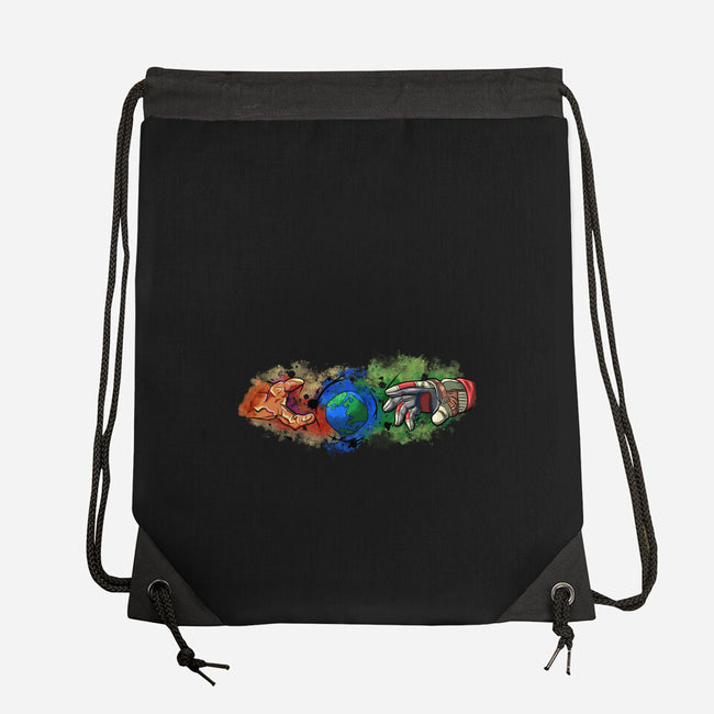 Touch Of Life-None-Drawstring-Bag-nickzzarto