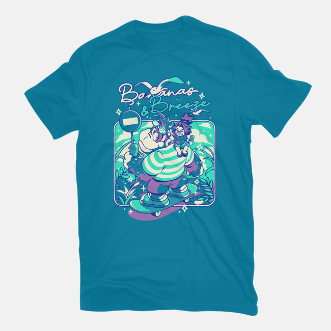 Bananas And Breeze-Mens-Heavyweight-Tee-ilustrata
