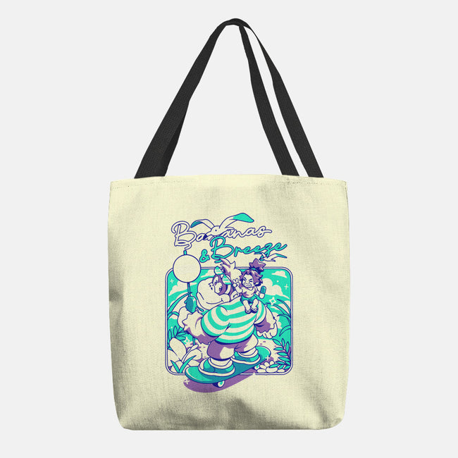 Bananas And Breeze-None-Basic Tote-Bag-ilustrata