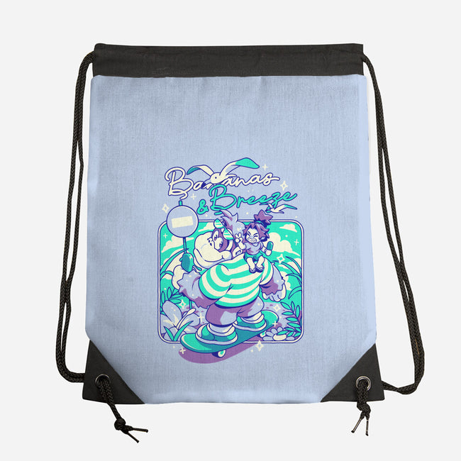 Bananas And Breeze-None-Drawstring-Bag-ilustrata