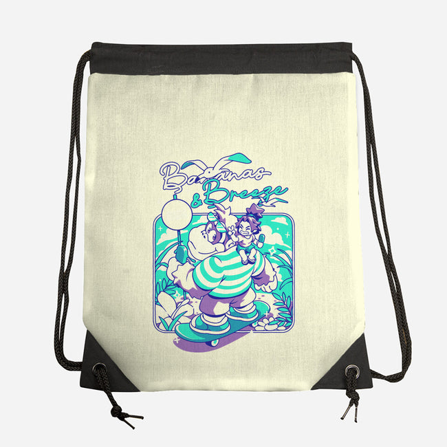Bananas And Breeze-None-Drawstring-Bag-ilustrata
