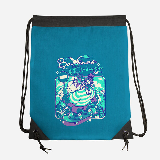 Bananas And Breeze-None-Drawstring-Bag-ilustrata