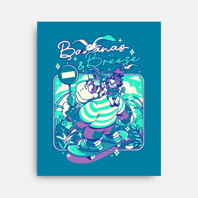 Bananas And Breeze-None-Stretched-Canvas-ilustrata