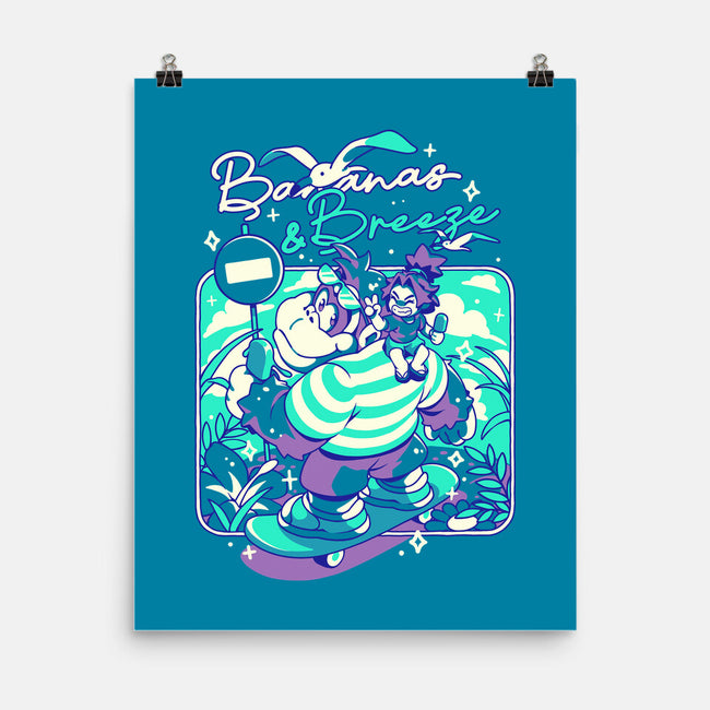 Bananas And Breeze-None-Matte-Poster-ilustrata