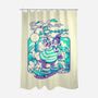 Bananas And Breeze-None-Polyester-Shower Curtain-ilustrata
