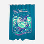 Bananas And Breeze-None-Polyester-Shower Curtain-ilustrata