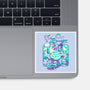 Bananas And Breeze-None-Glossy-Sticker-ilustrata