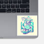 Bananas And Breeze-None-Glossy-Sticker-ilustrata