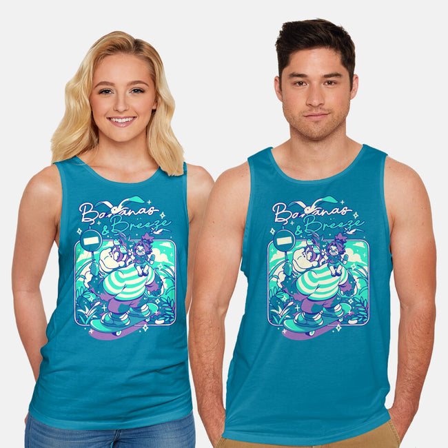 Bananas And Breeze-Unisex-Basic-Tank-ilustrata