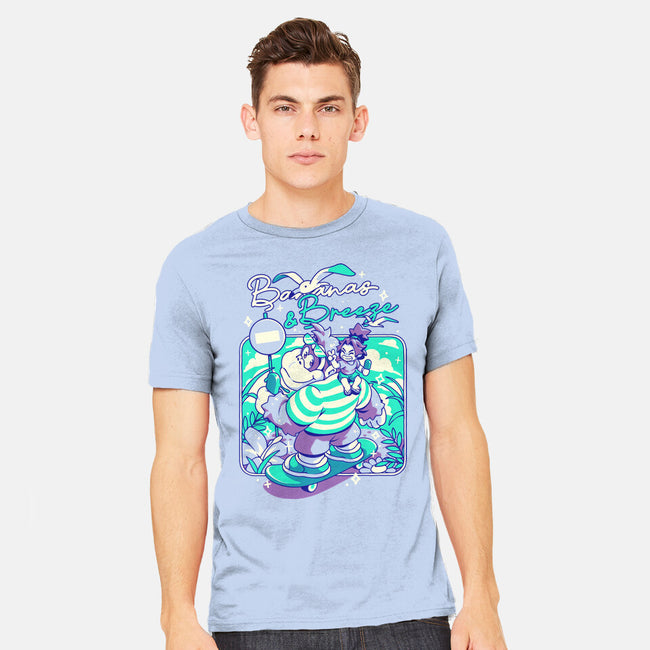 Bananas And Breeze-Mens-Heavyweight-Tee-ilustrata