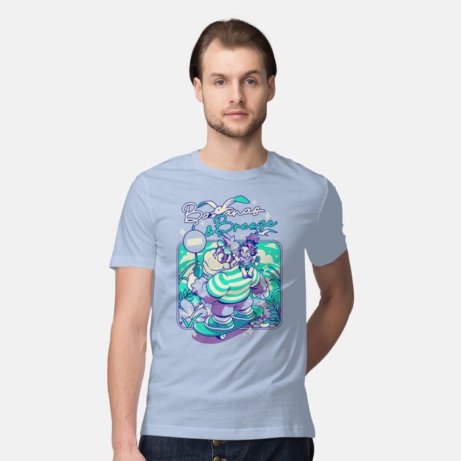 Bananas And Breeze-Mens-Premium-Tee-ilustrata