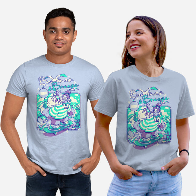 Bananas And Breeze-Unisex-Basic-Tee-ilustrata