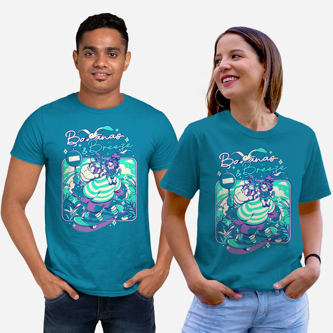 Bananas And Breeze-Unisex-Basic-Tee-ilustrata