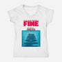 Need A Bigger Weekend-Womens-V-Neck-Tee-Tronyx79