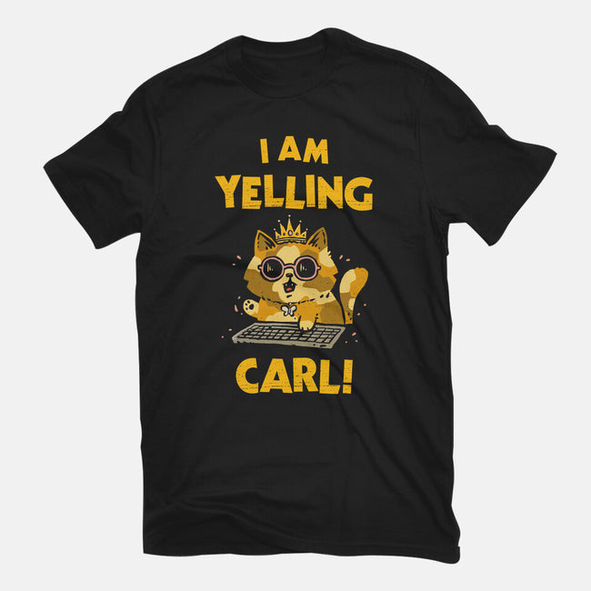 I Am Yelling Carl-Mens-Heavyweight-Tee-kg07