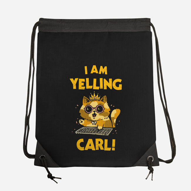 I Am Yelling Carl-None-Drawstring-Bag-kg07