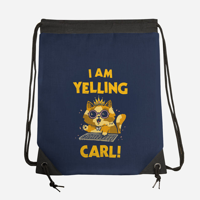 I Am Yelling Carl-None-Drawstring-Bag-kg07