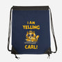 I Am Yelling Carl-None-Drawstring-Bag-kg07