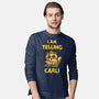 I Am Yelling Carl-Mens-Long Sleeved-Tee-kg07