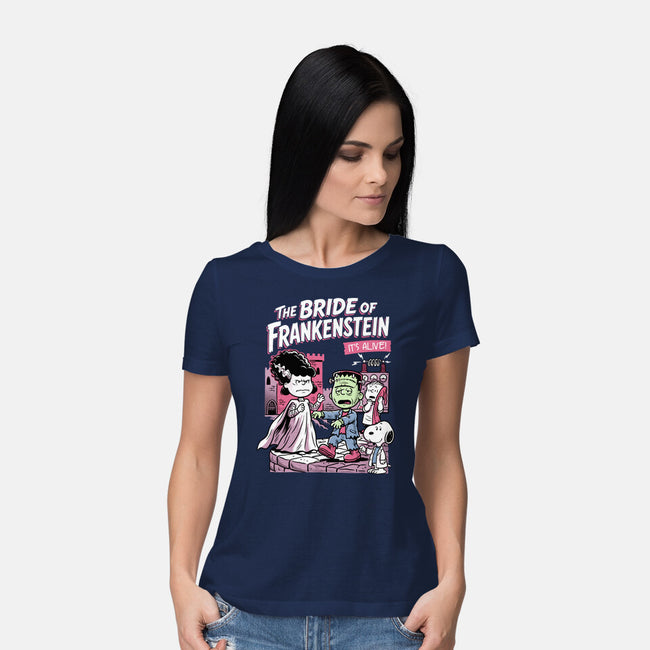 Tiny Monsters-Womens-Basic-Tee-P1yu5h
