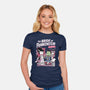Tiny Monsters-Womens-Fitted-Tee-P1yu5h