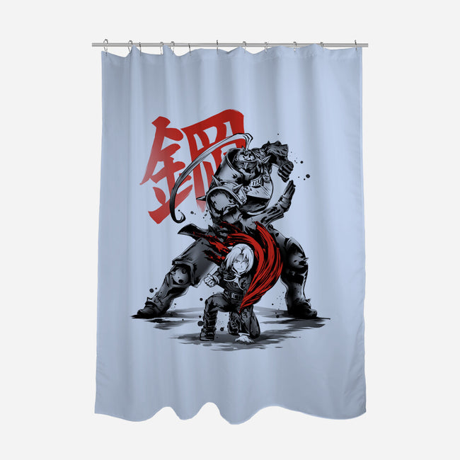 Brotherhood Ink-None-Polyester-Shower Curtain-ddjvigo