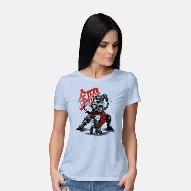 Brotherhood Ink-Womens-Basic-Tee-ddjvigo