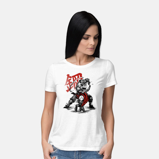 Brotherhood Ink-Womens-Basic-Tee-ddjvigo